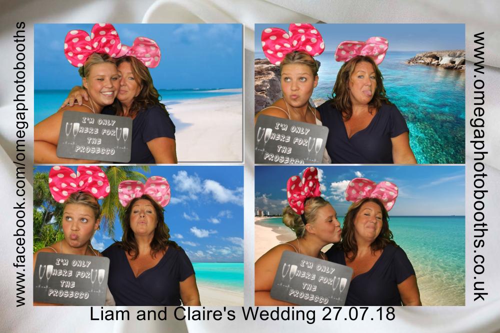 Liam & Claire's Wedding | View more photos from the event at gallery.omegaphotobooths.co.uk/u/Omega-Photobooths/Liam-Claires-Wedding